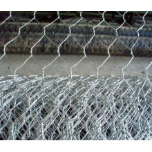 Malla de alambre hexagonal revestida de PVC / malla de aves de corral / jaulas de pájaros